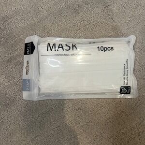 Disposable Face‎ Masks 10 Pcs PM2.5 Low Air Resistance Breathe Smoothly